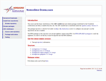 Tablet Screenshot of download.nordugrid.org