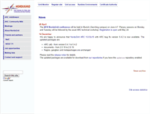 Tablet Screenshot of nordugrid.org